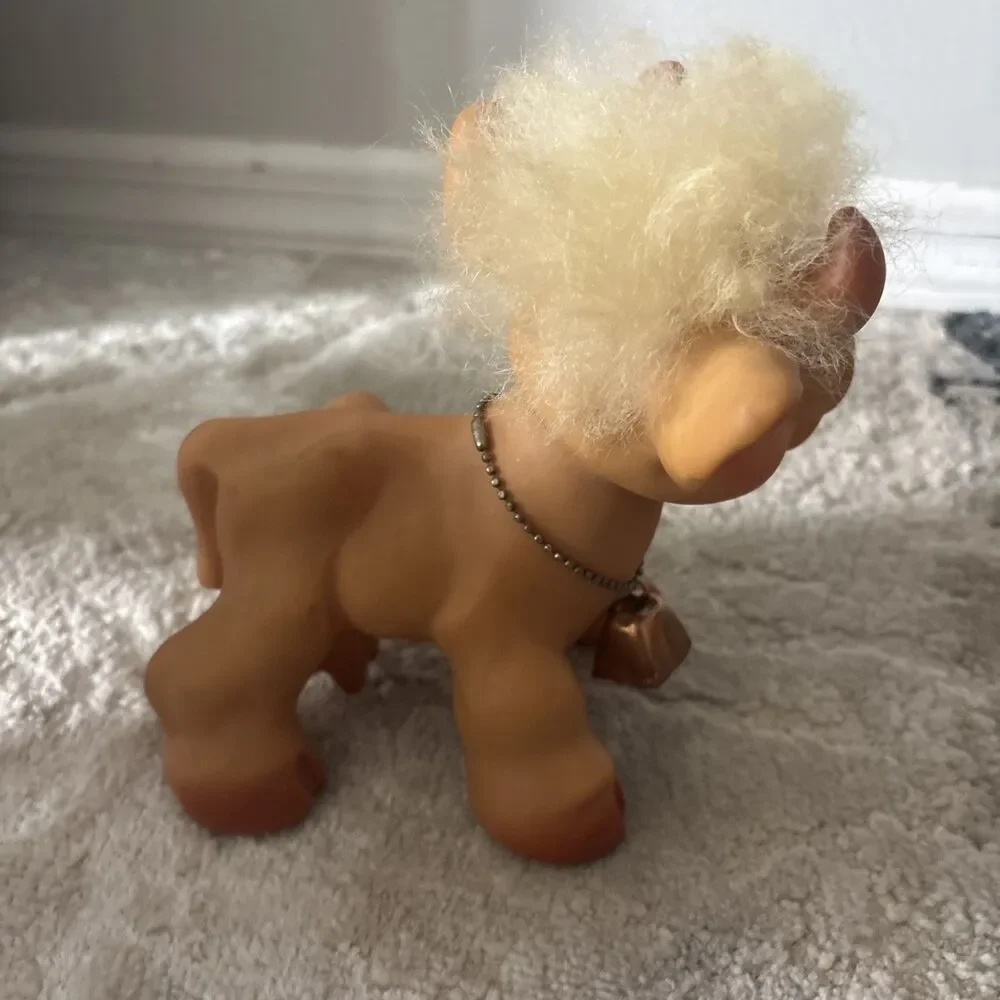 Vintage 1960s DAM Troll Doll Animal 6 1/2